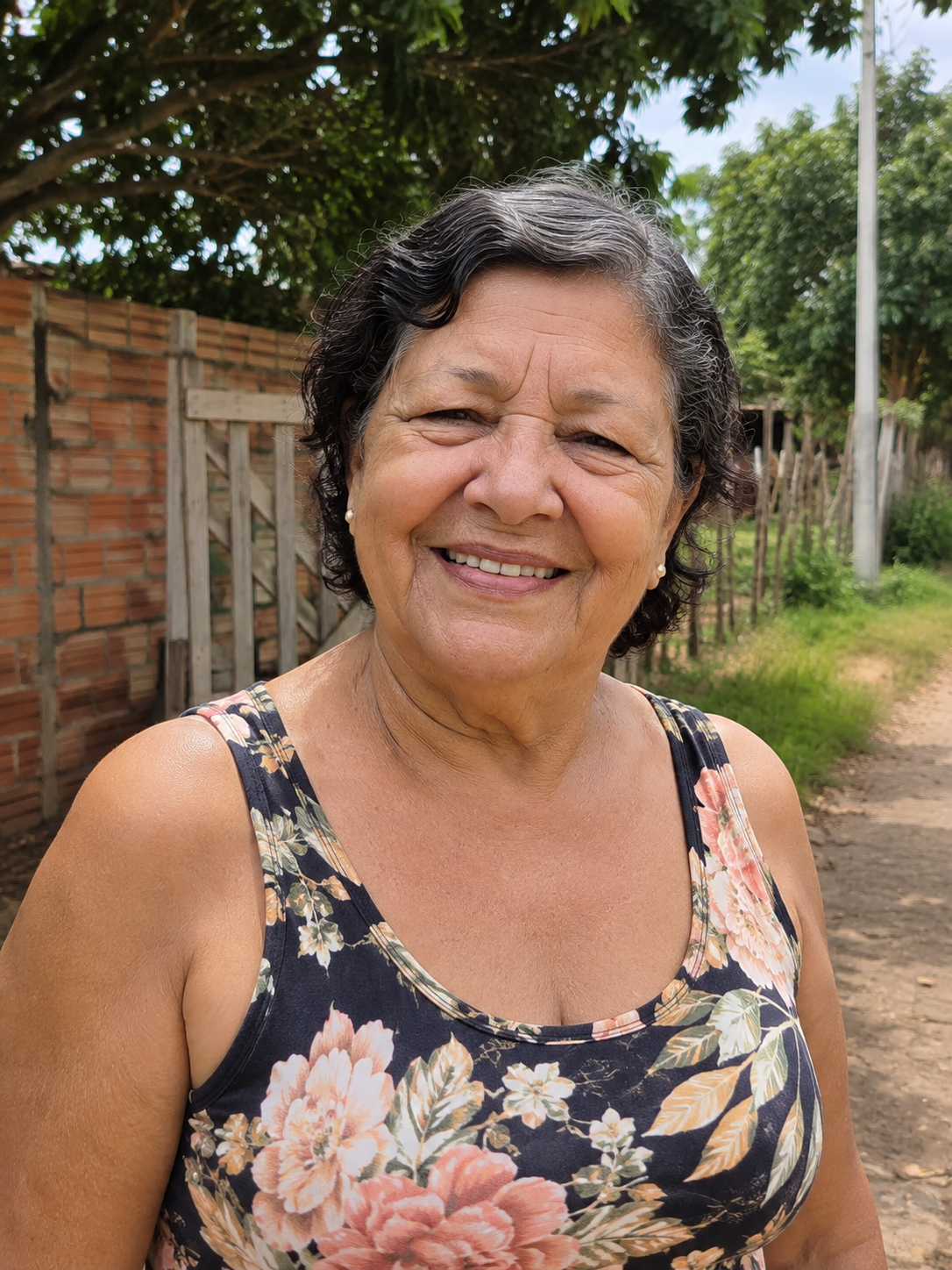 Cliente Cláudia, 73 anos